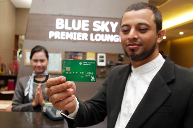 Layanan Bukopin Syariah di Lounge BlueSky