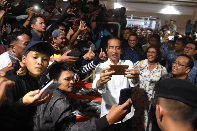 Presiden Jokowi Resmikan Pasar Ikan Modern Muara Baru