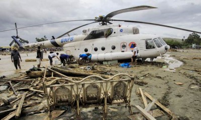 Banjir Bandang Sentani Sapu Pesawat dan Helikopter