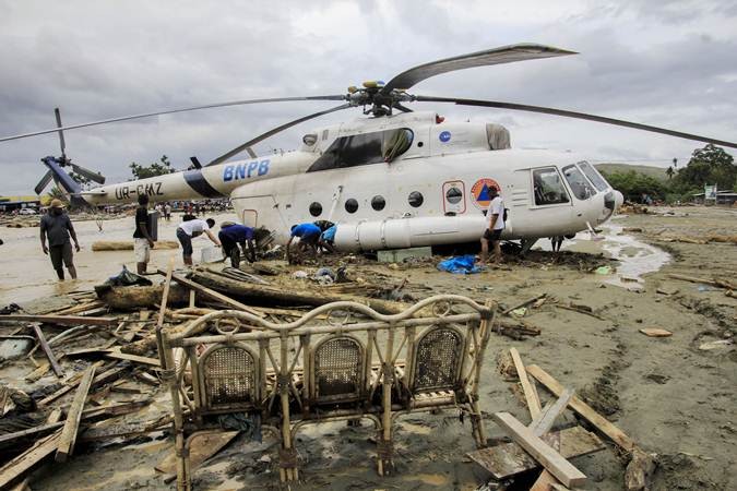 Banjir Bandang Sentani Sapu Pesawat dan Helikopter