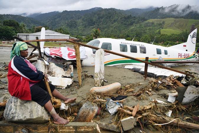 Dampak Banjir Bandang di Sentani, Jayapura, Papua