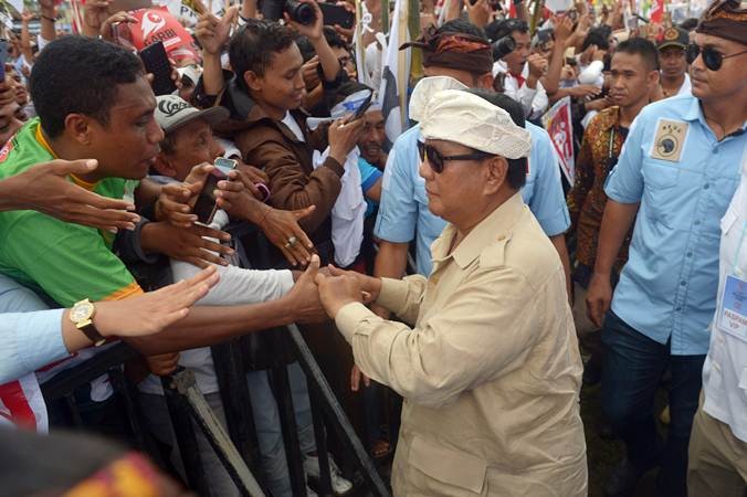Ini Janji Prabowo Saat Kampanye Terbuka di Bali