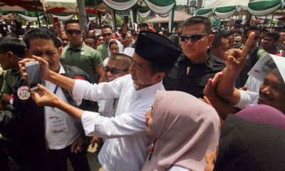 Kampanye Terbuka Jokowi di Aceh