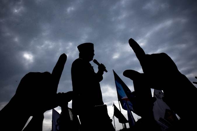 Kampanye Terbuka Prabowo di Mataram