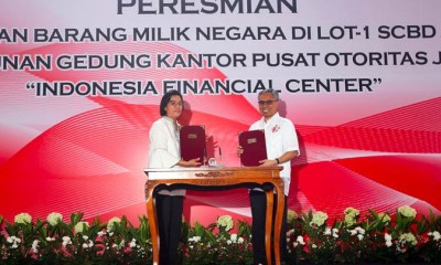 Pembangunan Gedung Indonesia Financial Center Dimulai