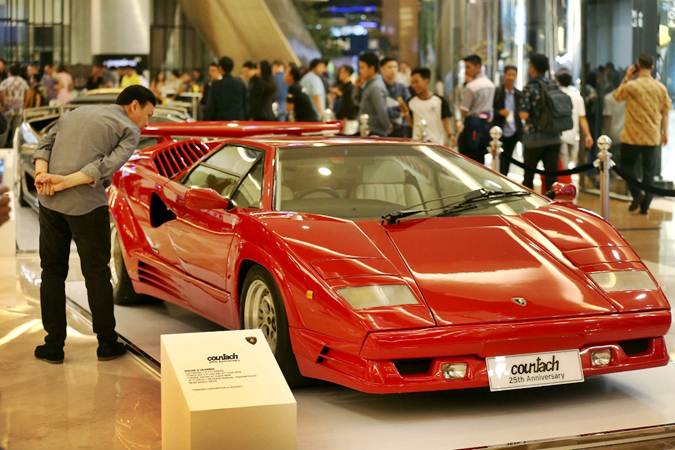 Yang Kuno dan Langka Ada di Lamborghini Jakarta Showcase