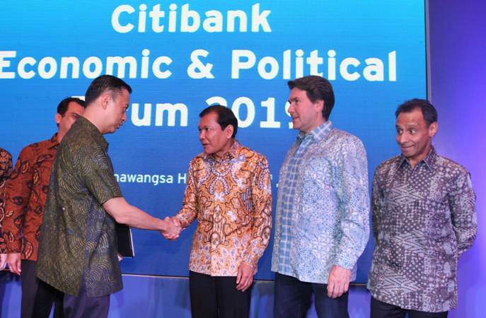 Pembukaan Citibank Economic & Political Forum 2019