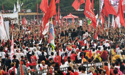 Jokowi dan Megawati Soekarnoputri Kampanye Akbar di Solo