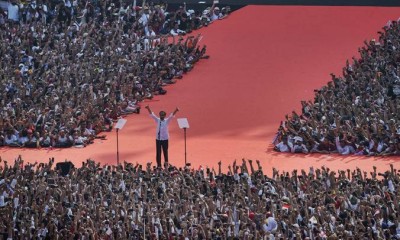 Begini Suasana Stadion GBK Saat Jokowi Hadiri Konser Putih Bersatu