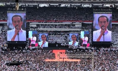 Begini Suasana Stadion GBK Saat Jokowi Hadiri Konser Putih Bersatu