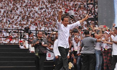 Begini Suasana Stadion GBK Saat Jokowi Hadiri Konser Putih Bersatu