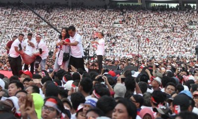 Begini Suasana Stadion GBK Saat Jokowi Hadiri Konser Putih Bersatu