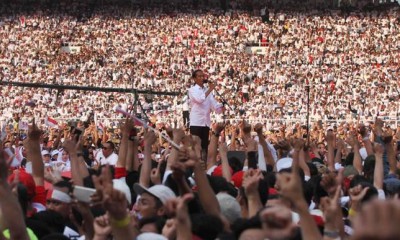 Begini Suasana Stadion GBK Saat Jokowi Hadiri Konser Putih Bersatu