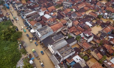 Sudah Dua Pekan Banjir di Kabupaten Bandung Belum Surut
