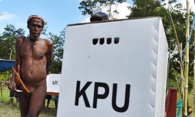Warga Asli Papua Antusias Ikuti Pemilu 2019