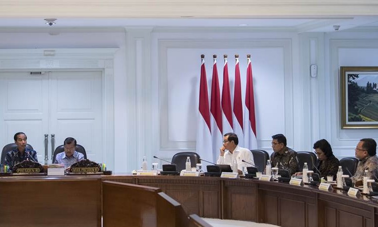 Presiden Jokowi Pimpin Ratas Anggaran dan Pagu Indikatif 2020