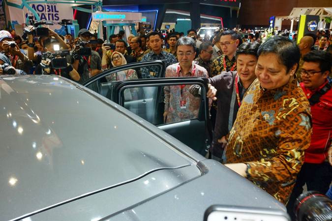 Pembukaan Telkomsel Indonesia International Motor Show 2019