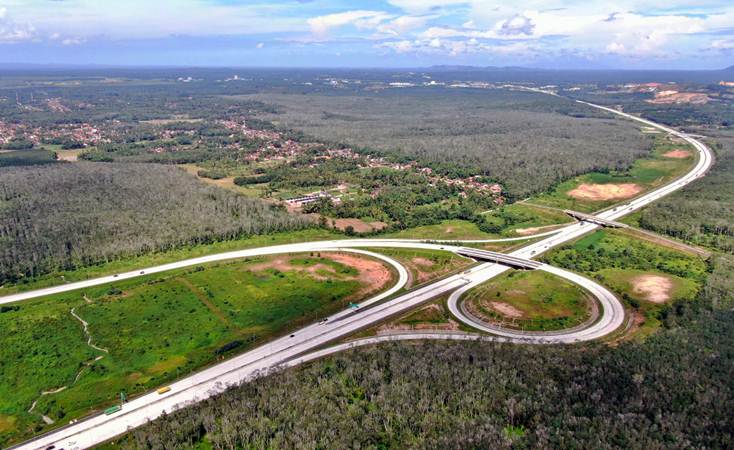 Pertumbuhan Lalu-lintas Harian di Jalan Tol Bakauheni-Terbanggi Besar 