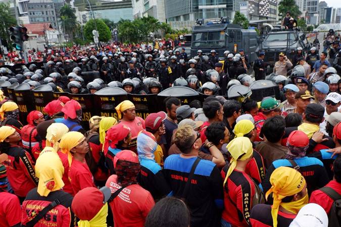 Hari Buruh Internasional 2019, Jakarta Memerah