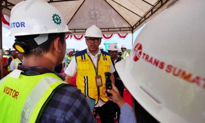 BPJT Paparkan Perkembangan Proyek Jalan Tol Trans Sumatra