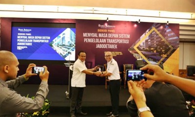 Bisnis Indonesia Gelar Diskusi Menyoal Masa Depan Sistem Pengelolaan Transportasi Jabodetabek
