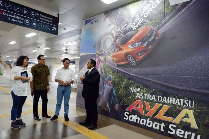Suasana Sahabat Daihatsu di Stasiun MRT