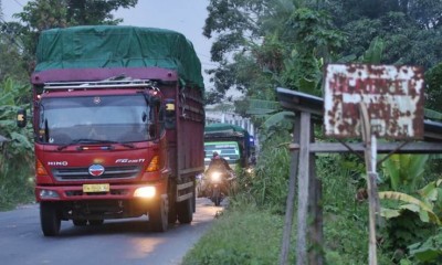 Angkutan Barang di Jalur Lintas Sumatra