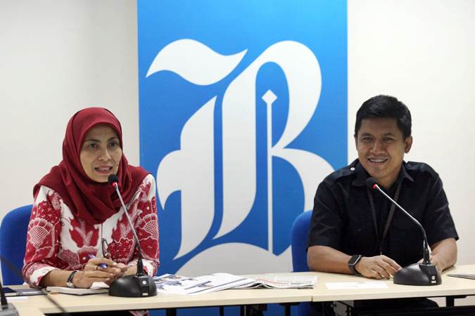 Indonesia Eximbank Kunjungi Kantor Redaksi Bisnis Indonesia