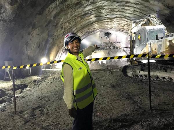 Peresmian Tersambungnya Terowongan Walini di Bandung Barat