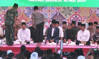 Presiden Jokowi Buka Puasa Bersama TNI - Polri