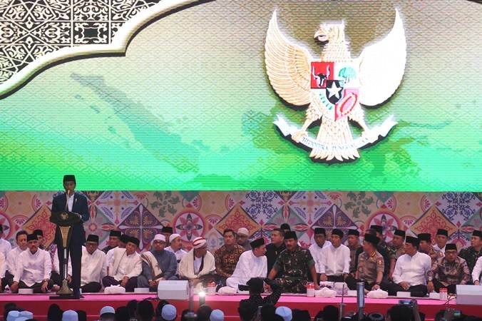 Presiden Jokowi Buka Puasa Bersama TNI - Polri