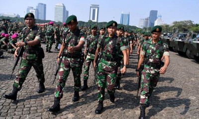 Jelang Pengumuman KPU, TNI Siaga Amankan Jakarta