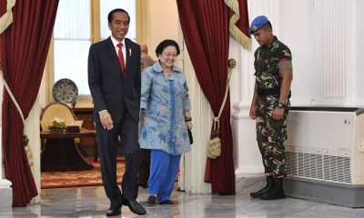 Jokowi, Megawati Soekarnoputri dan Try Sutrisno Gelar Pertemuan Tertutup