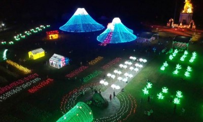 Libur Lebaran 2019, Ada Nusa Dua Light Festival 2019 di Bali
