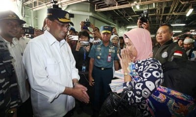 Budi Karya Sumadi Tinjau Mudik Lebaran 2019 di Pelabuhan Tanjung Perak