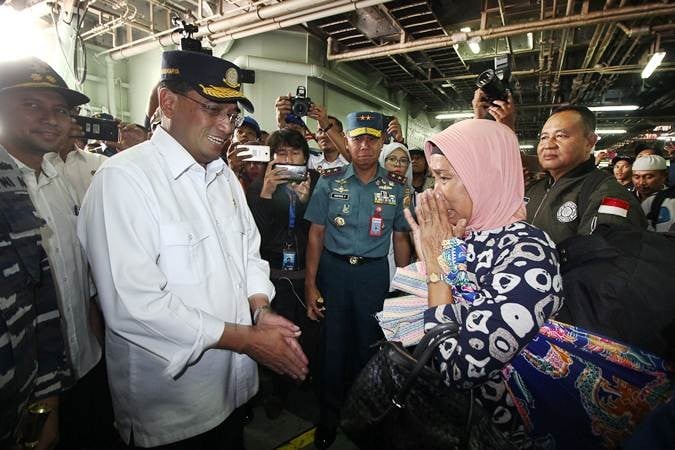 Budi Karya Sumadi Tinjau Mudik Lebaran 2019 di Pelabuhan Tanjung Perak