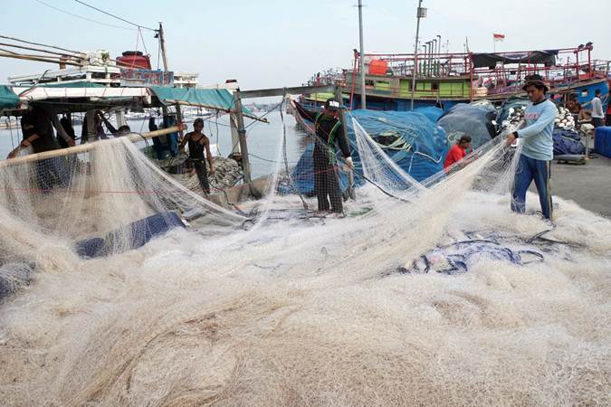 Pelabuhan Muara Angke Masih Sepi Aktivitas Nelayan