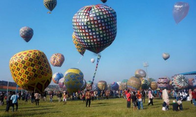 AirNav Gelar Java Traditional Balloon Festival Pekalongan 2019