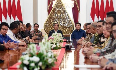 Presiden Jokowi Menerima Kunjungan Pengurus Kadin dan Hipmi