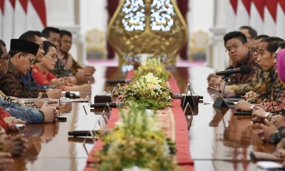 Presiden Jokowi Menerima Pelaku UMKM