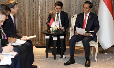 Presiden Jokowi Menerima Kunjungan Presiden ADB Takehiko Nakao