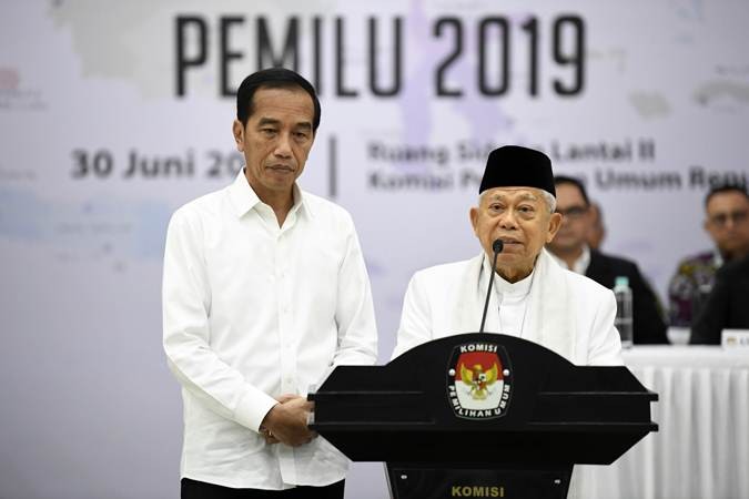 KPU Resmi Tetapkan Presiden dan Wapres Terpilih Periode 2019-2024