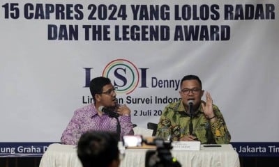 Inilah Nama-nama Capres 2024 Versi Lingkaran Survei Indonesia