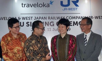 Transport Traveloka Bersinergi dengan JR-West