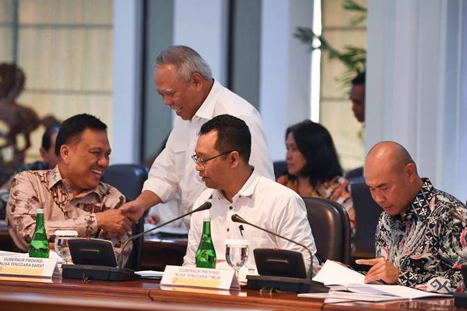 Rapat Kabinet Pengembangan Lima Destinasi Bali Baru