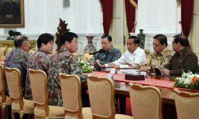 Presiden Jokowi Menerima Pimpinan Hyundai Motors Group