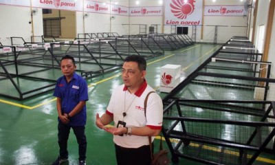 Lion Parcel Resmikan Tempat Penimbunan Sementara