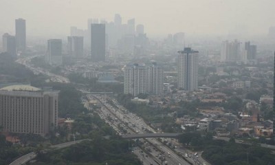 Polusi Udara Jakarta pada Senin (29/7) Tertinggi di Dunia Versi AirVisual 