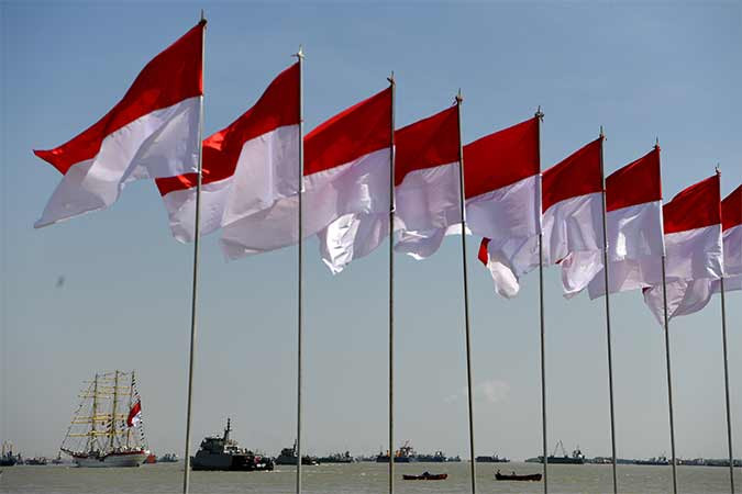 Upacara Pelepasan KRI Bima Suci