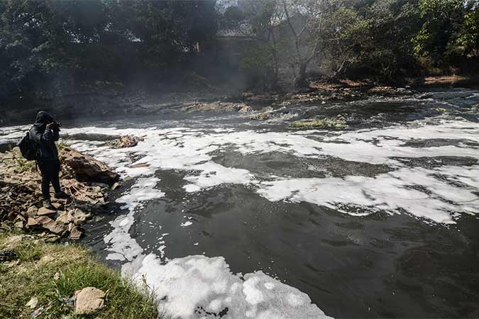 Sungai Di Kabupaten Bekasi Tercemar Limbah